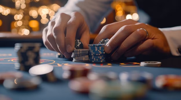 pasar123 mobile app showing live casino tables and sportsbook betting