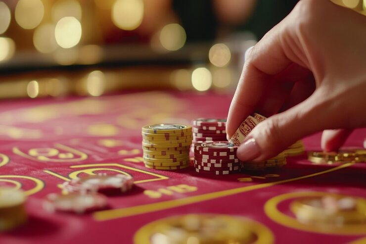 pasar123 mobile app showing Evolution Gaming live roulette table on smartphone screen